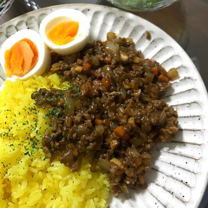 おいしいキーマカレー★市販のカレールゥ使用で時短☆